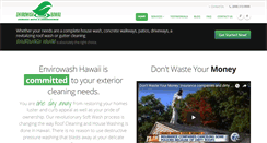 Desktop Screenshot of envirowashhawaii.com